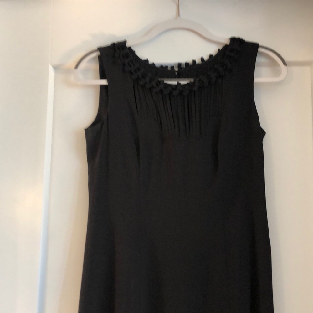 Jigsaw black mid length dress
